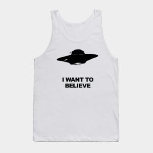 X-Files - I WANT TO BELIEVE Tank Top